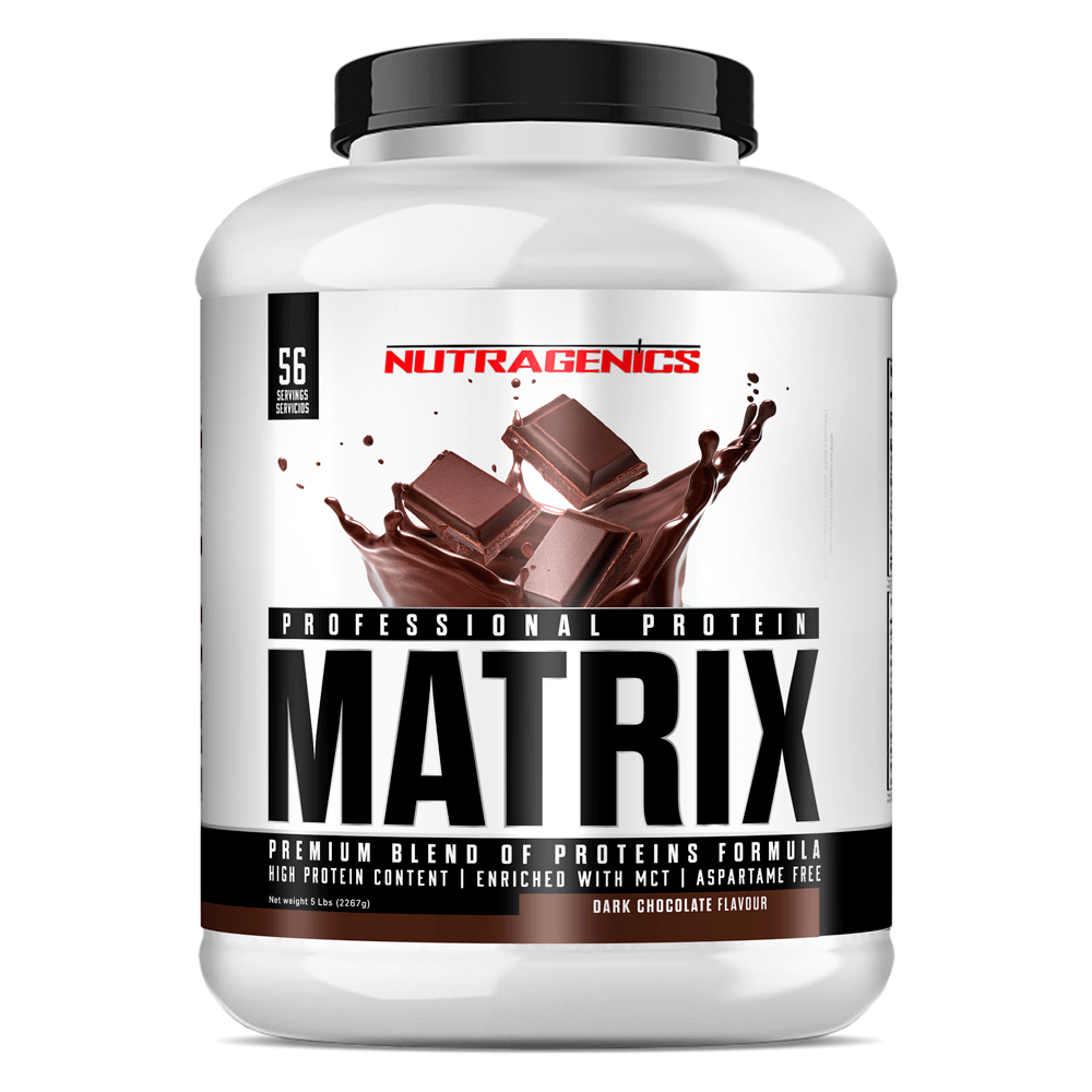MATRIX de Nutragenics - 2,27 kg - Mezcla profesional de proteínas whey