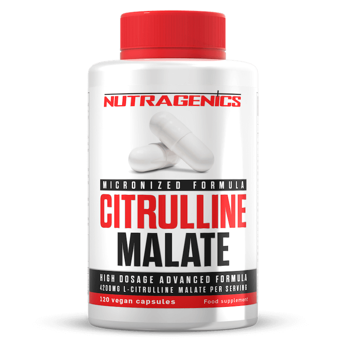 Citrulina Malato (4200 mg) - 120 cápsulas veganas