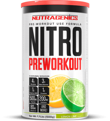 NITRO PRE-WORKOUT (500g) - Pre workout in 3 amazing flavors