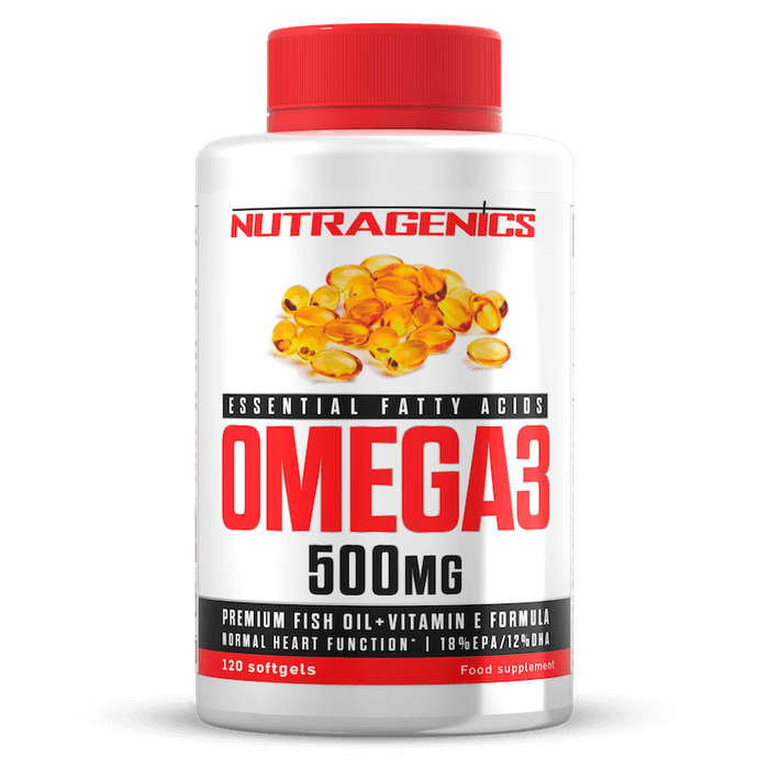 Omega 3 - 500 mg Softgels - 120 Softgels - EPA/DHA Fish Oil