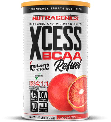 XCESS BCAA 4:1:1 Refuel - BCAA 4:1:1 Amino Acids in 6 Amazing Flavors